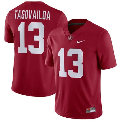 Maillot de jeu Nike Tua Tagovailoa Crimson Alabama Tide pour homme