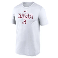 T-shirt Nike Performance blanc Alabama Crimson Tide 2025 pour homme