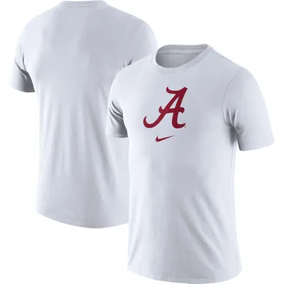T-shirt Nike Alabama Crimson Tide Essential Logo pour homme, blanc