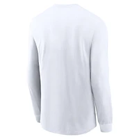 Men's Nike White Alabama Crimson Tide Legacy Primary Logo Long Sleeve T-Shirt