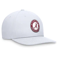 Casquette Snapback Nike Alabama Crimson Tide Primetime Pro pour homme blanche