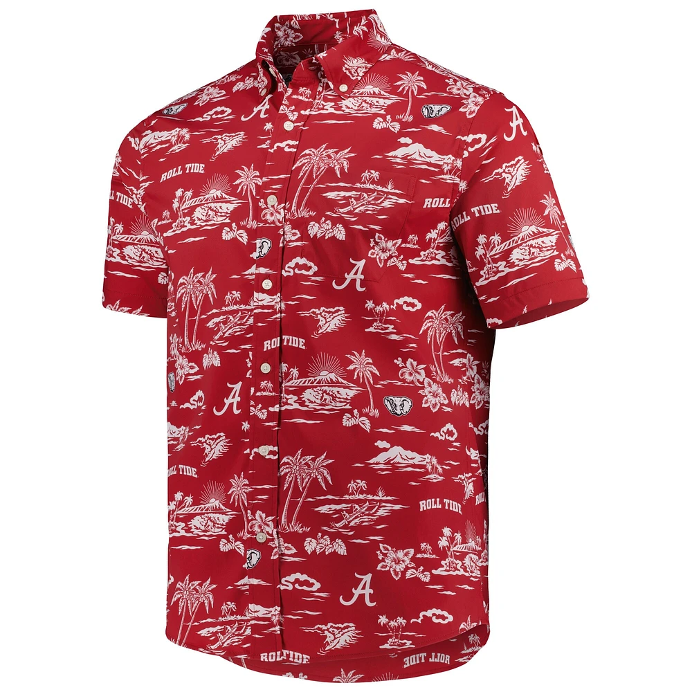 Men's Reyn Spooner Crimson Alabama Tide Classic Button-Down Shirt
