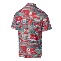 Polo Reyn Spooner Crimson Alabama Tide pour homme