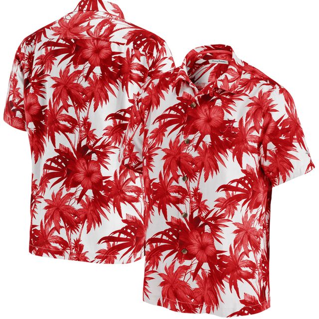 Men's Tommy Bahama Navy Cal Bears Harbor Island Hibiscus Button-Up Shirt