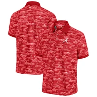 Men's Tommy Bahama Crimson Alabama Tide Sport Bay View IslandZone Polo
