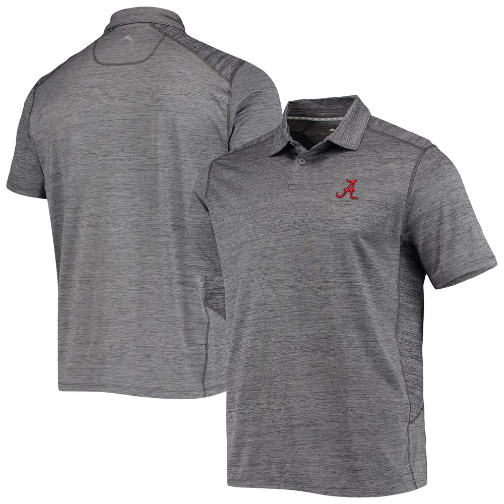 Men's Tommy Bahama Gray Alabama Crimson Tide Delray IslandZone Polo