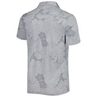 Men's Tommy Bahama Gray Alabama Crimson Tide Miramar Blooms Polo