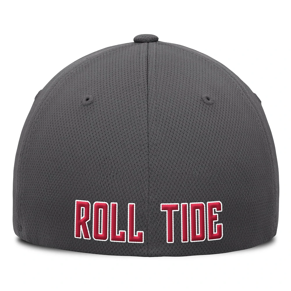 Casquette Flex Alabama Crimson Tide Reflex Logo Top of the World Anthracite pour homme