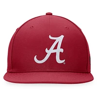 Casquette ajustée Top of the World Crimson Alabama Tide pour hommes