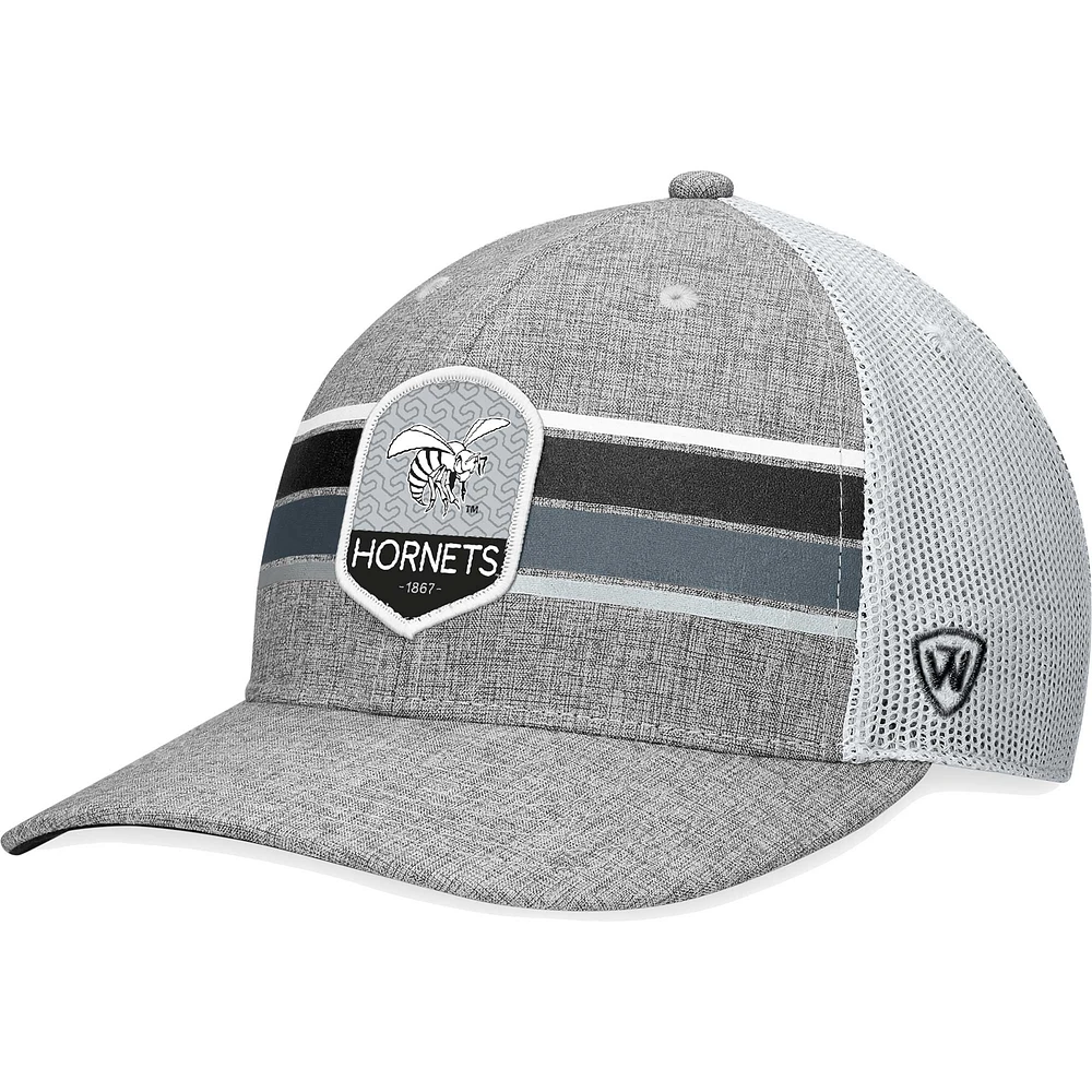 Casquette ajustable pour homme Top of the World Heather Grey Alabama Crimson Tide Essential Trucker