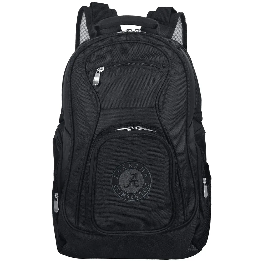 Alabama Crimson Tide MOJO Premium Tonal Laptop Backpack - Black