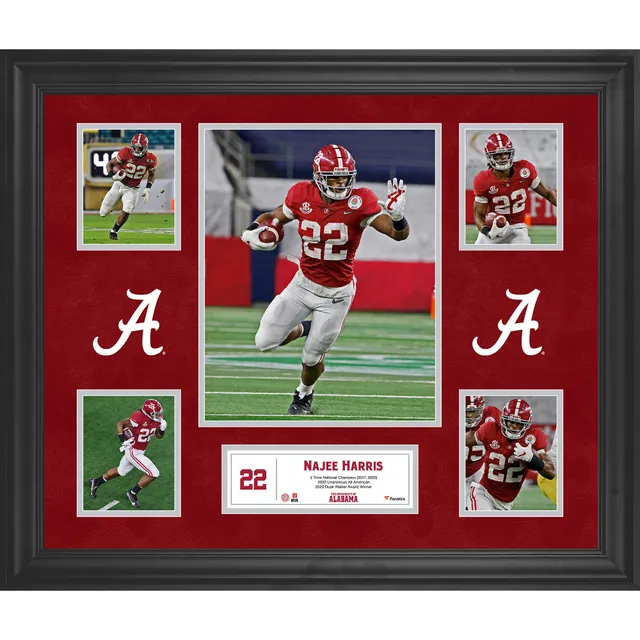 Najee Harris Pittsburgh Steelers Framed 15 x 17 Stitched Stars Collage