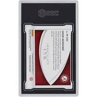 Ozzie Newsome Alabama Crimson Tide Autographed 2022 Panini Immaculate Collection Collegiate Platinum Immaculate Ink #IN-OZZ #1/1 SGC Authenticated 8.5/10 Card