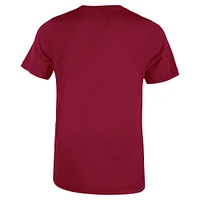 T-shirt de performance football Nike Crimson Alabama Tide Legend pour enfants d'âge préscolaire