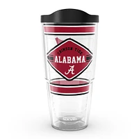 Tervis Alabama Marée pourpre 24oz. Premier gobelet classique à cordes