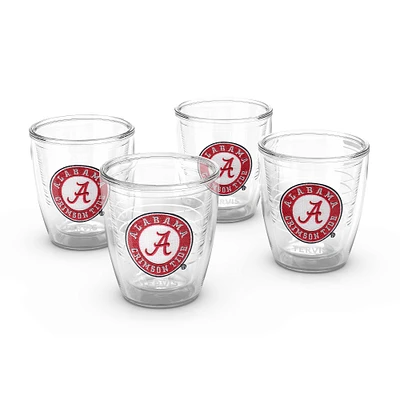 Tervis Alabama Crimson Tide, paquet de 4, 12 oz. Ensemble de gobelets emblème