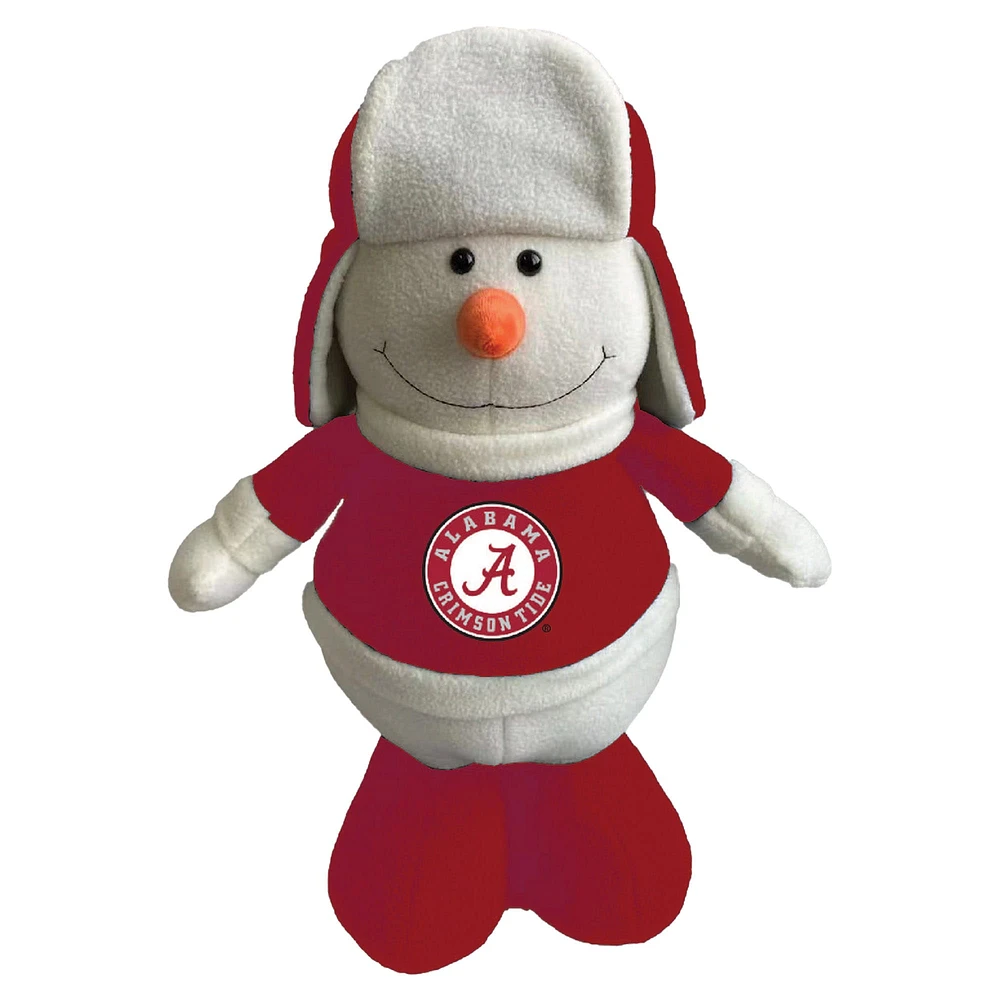 The Memory Company Alabama Crimson Tide Bonhomme de neige froid 14,5"