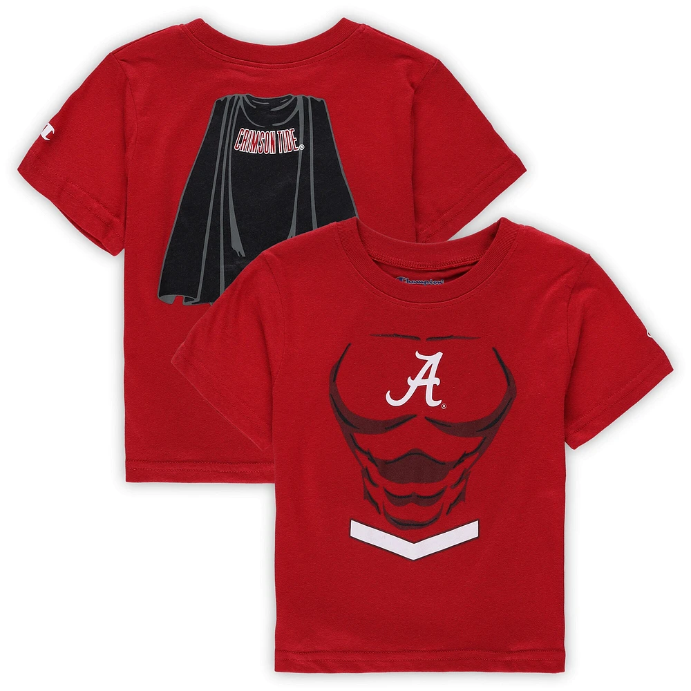 Champion Crimson Alabama Tide Super Hero T-shirt pour tout-petits