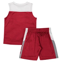 Ensemble débardeur et short Colosseum Crimson Alabama Tide Ozone pour tout-petit