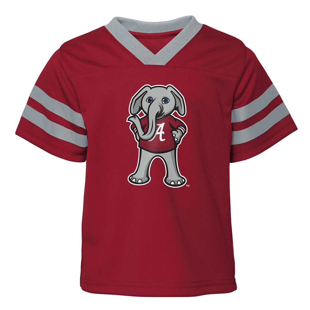 Toddler Crimson Alabama Tide Two-Piece Red Zone Jersey & Pants Set