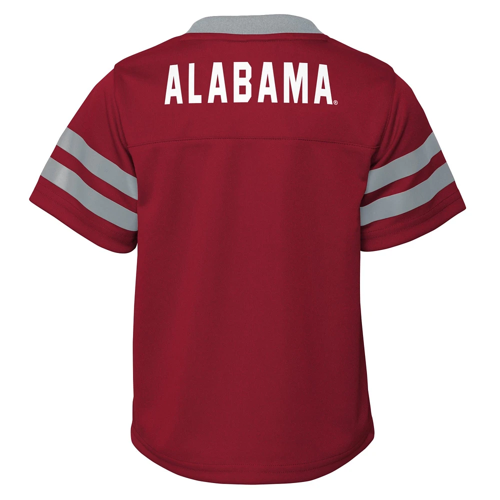 Toddler Crimson Alabama Tide Two-Piece Red Zone Jersey & Pants Set