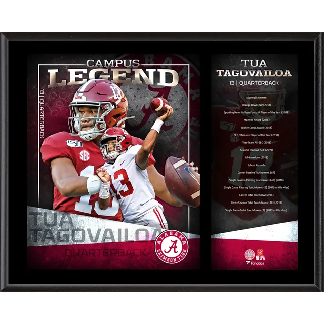 Men's Nike Tua Tagovailoa Crimson Alabama Crimson Tide Player Game