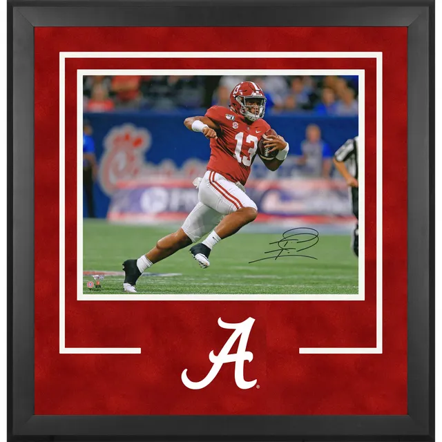 Tua Tagovailoa Alabama Crimson Tide Autographed Passing Photograph