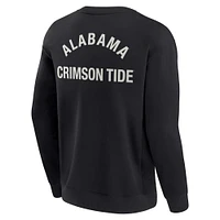 Sweat-shirt unisexe Fanatics noir Alabama Crimson Tide super doux