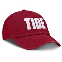 Casquette ajustable unisexe Nike Crimson Alabama Crimson Tide Local Club