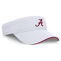 Unisex Nike White Alabama Crimson Tide 2025 Dugout Softball Ace Performance Adjustable Visor