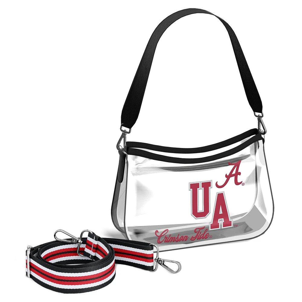 WEAR by Erin Andrews Alabama Crimson Tide Clear Stadium Mini Purse