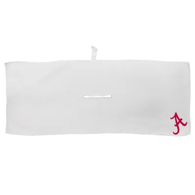 Alabama Crimson Tide 16'' x 40'' Microfiber Golf Towel - White
