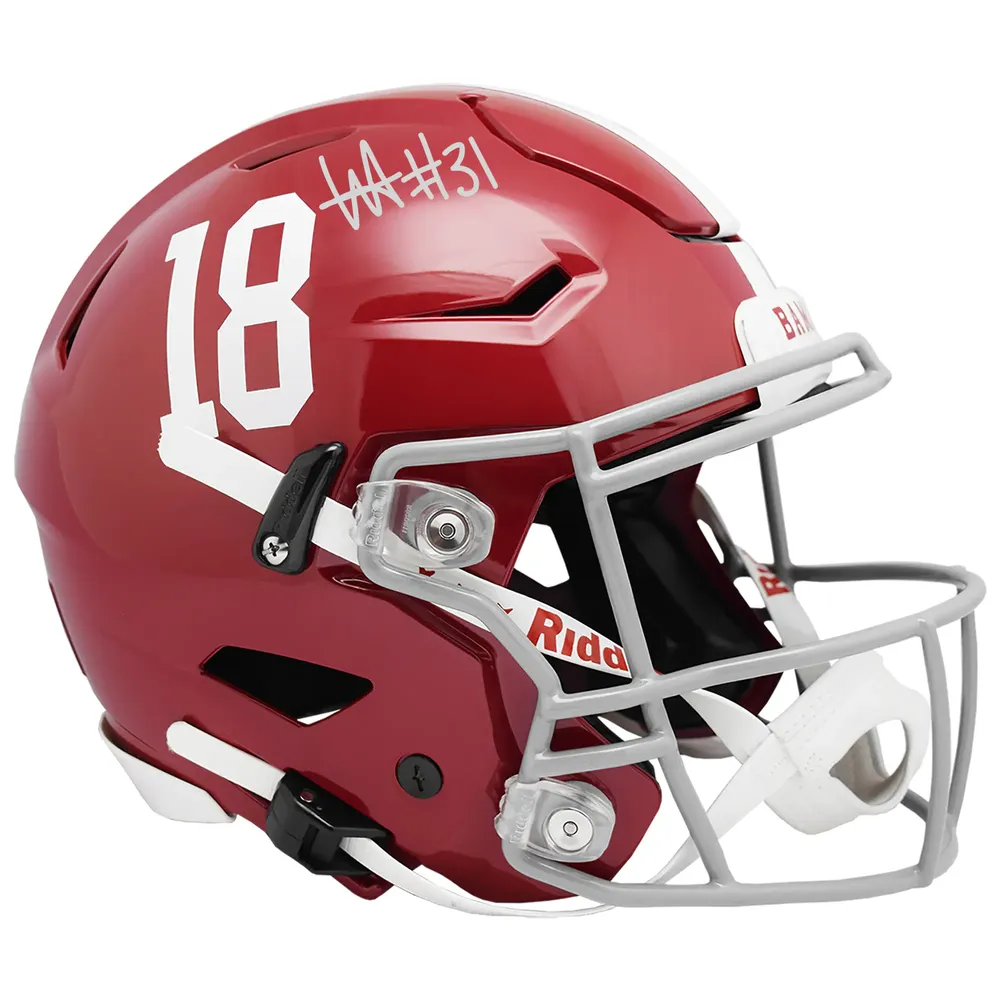 Tua Tagovailoa Alabama Crimson Tide Autographed Riddell Speed Authentic  Helmet