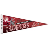 WinCraft Alabama Crimson Tide 2023 SEC Football Conference Champions 12" x 30" Fanion Premium