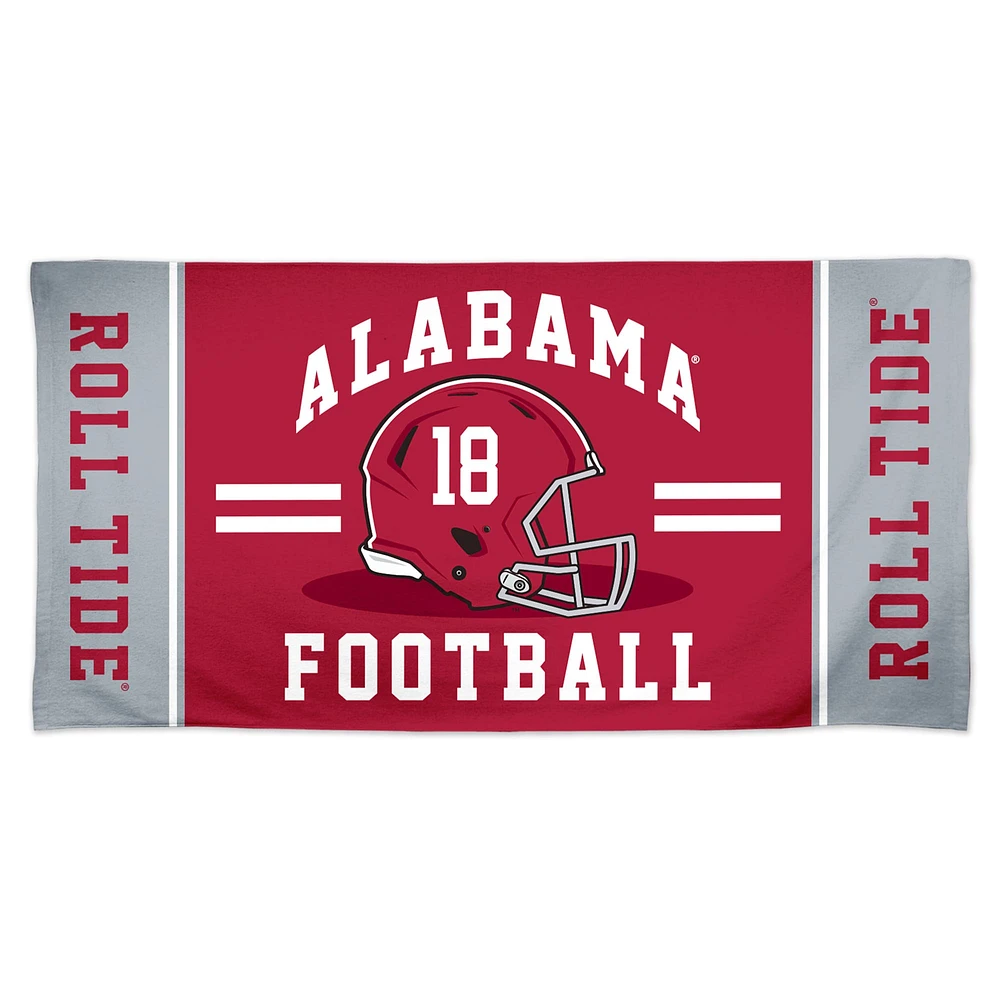 WinCraft Alabama Crimson Tide 30'' x 60'' Primary Logo Spectra Beach Towel