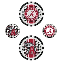 WinCraft Alabama Crimson Tide 4-Pack Ball Markers Set