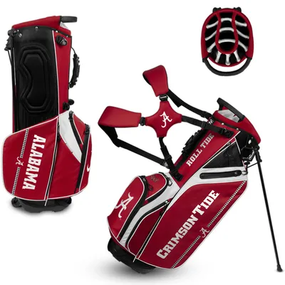Alabama Crimson Tide WinCraft Caddie Carry Hybrid Golf Bag