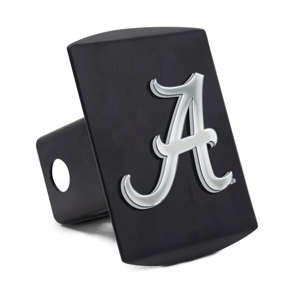 Housse d'attelage WinCraft Alabama Crimson Tide Premium en métal chromé avec logo