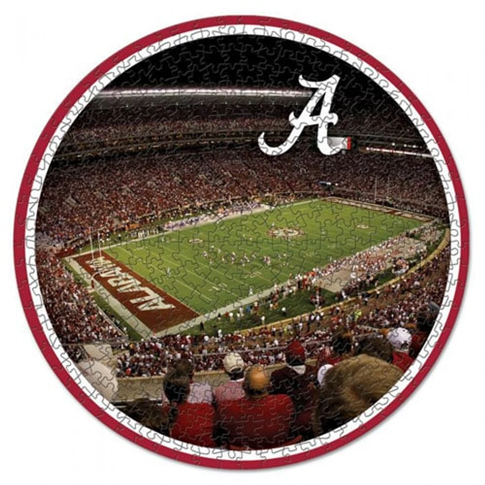 WinCraft Alabama Crimson Tide Round 500-Piece Puzzle