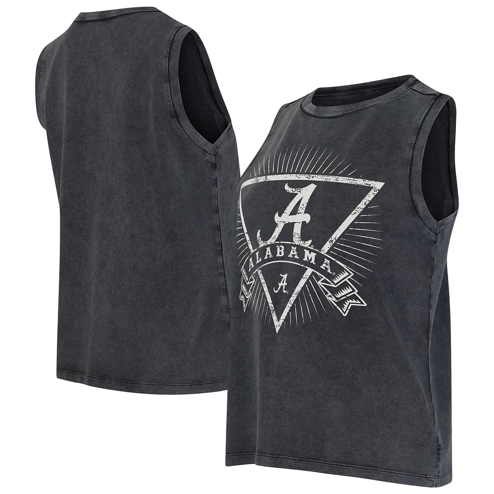 Débardeur en molleton français vieilli Alabama Crimson Tide Sport pour femme de Concepts