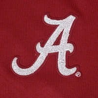 Women's Pro Standard Crimson Alabama Tide Game Day Sequin Full-Zip Hooded Jacket