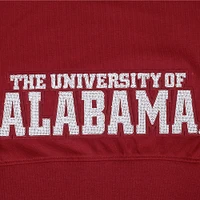 Women's Pro Standard Crimson Alabama Tide Game Day Sequin Full-Zip Hooded Jacket