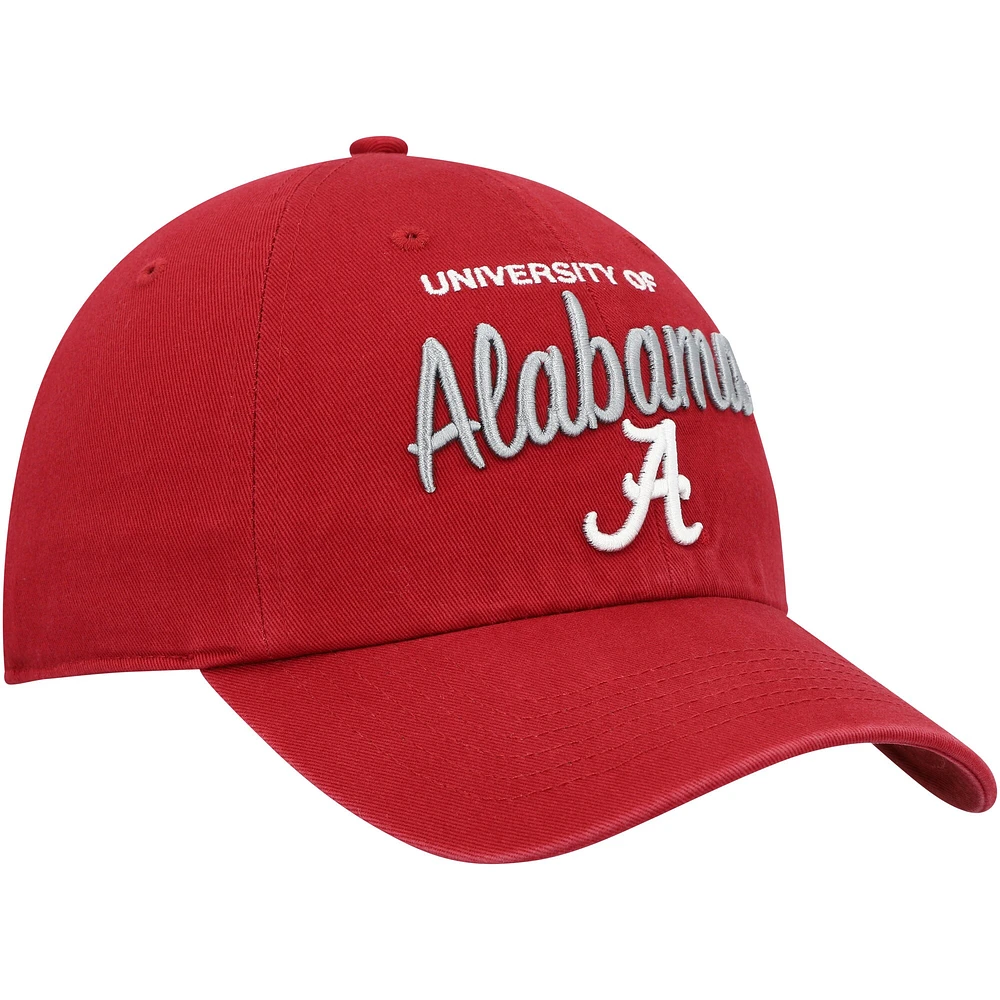 Casquette ajustable '47 Crimson Alabama Crimson Tide Phoebe Clean Up pour femmes