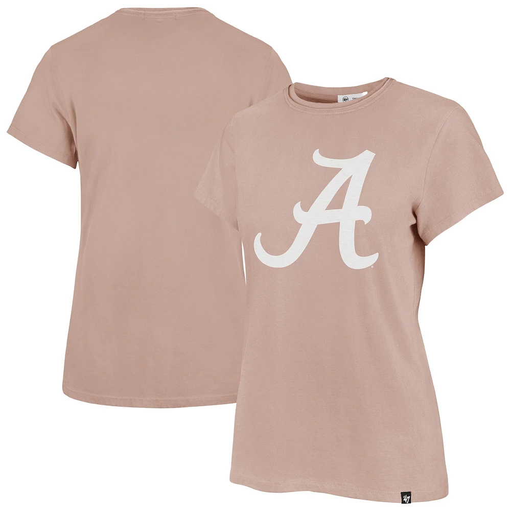 Women's '47  Pink Alabama Crimson Tide Premier Frankie T-Shirt