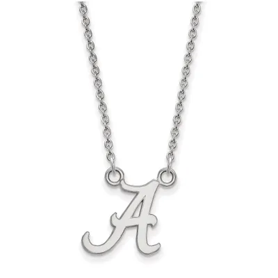 Alabama Crimson Tide Women's Sterling Silver Pendant Necklace