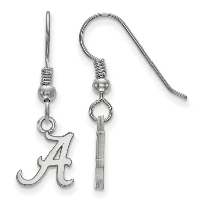Alabama Crimson Tide Women's Sterling Silver XS Dangle Earrings