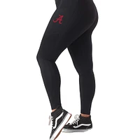 iLeggings noirs 7/8 à poches mixtes Alabama Crimson Tide pour femmes