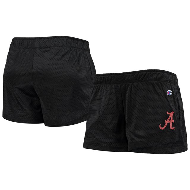 Short en maille Champion Alabama Crimson Tide noir pour femme