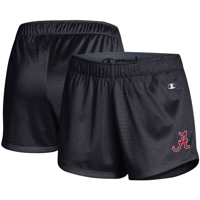 Short noir en maille Champion Alabama Crimson Tide pour femmes