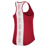 Women's Colosseum Crimson Alabama Tide 10 Days Racerback Scoop Neck Tank Top